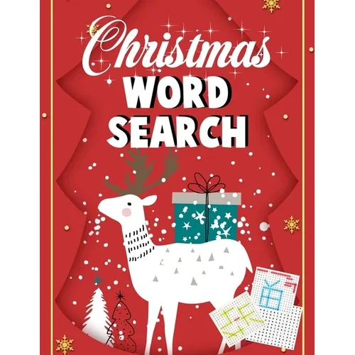 Christmas word search.: Easy Large Print word search Puzzle Book for Adults, Kids & Everyone for the 25 Days of Christmas. - Paperback