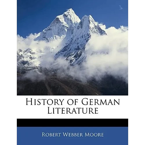 History of German Literature - Paperback