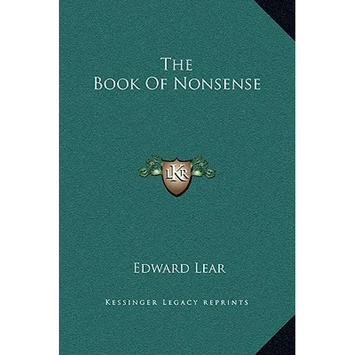 The Book Of Nonsense - Hardcover