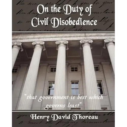 On the Duty of Civil Disobedience - Paperback