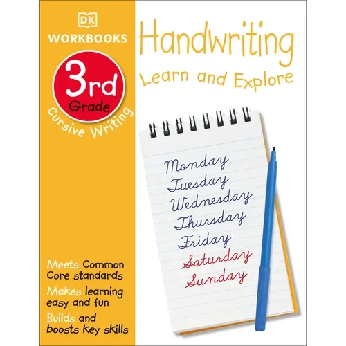 DK Workbooks: Handwriting: Cursive, Third Grade: Learn and Explore - Paperback