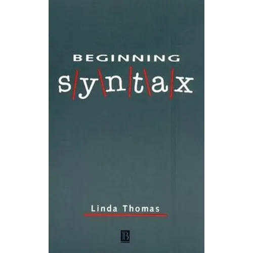 Beginning Syntax - Paperback