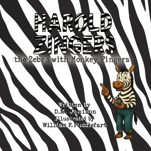 Harold Zingers the Zebra with Monkey Fingers - Paperback - IBook Store