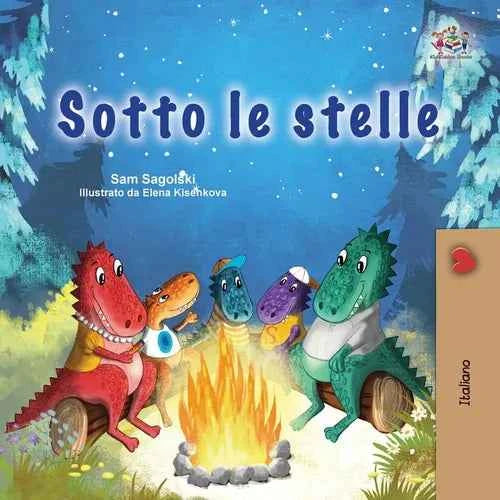 Under the Stars (Italian Children's Book): Italian children's book - Paperback