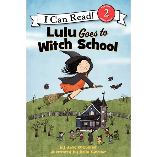 Lulu Goes to Witch School: A Halloween Book for Kids - Paperback