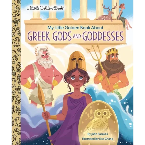 My Little Golden Book about Greek Gods and Goddesses - Hardcover