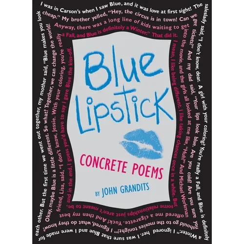 Blue Lipstick: Concrete Poems - Paperback