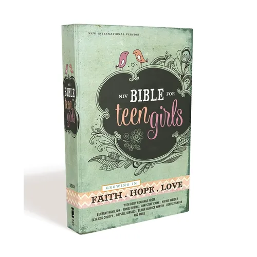 Bible for Teen Girls-NIV: Growing in Faith, Hope, and Love