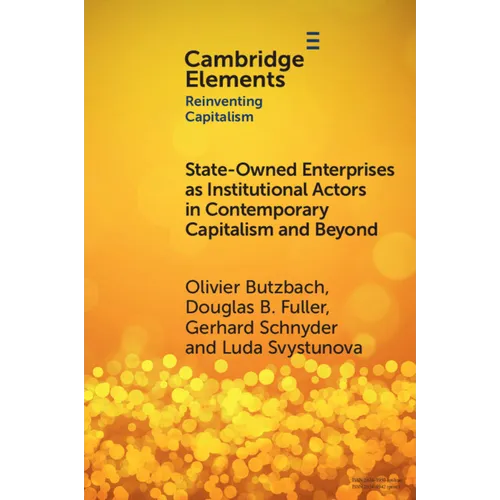 State-Owned Enterprises as Institutional Actors in Contemporary Capitalism and Beyond - Paperback - IBook Store