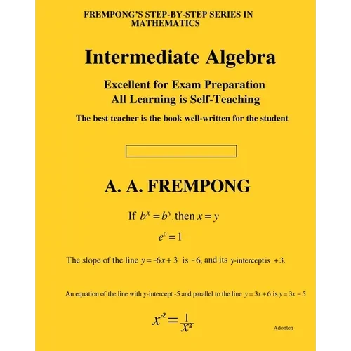 Intermediate Algebra - Paperback