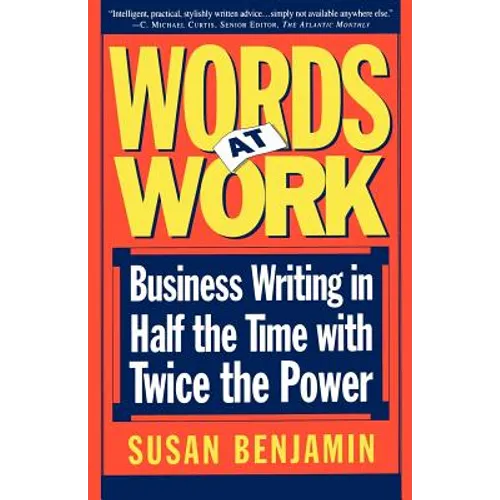 Words at Work - Paperback - IBook Store