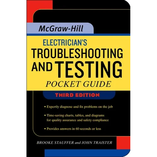 Electrician's Troubleshooting and Testing Pocket Guide, Third Edition - Paperback