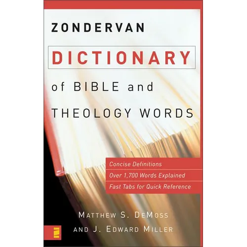 Zondervan Dictionary of Bible and Theology Words
