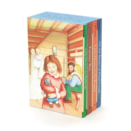 Little House 4-Book Box Set: Little House in the Big Woods, Farmer Boy, Little House on the Prairie, on the Banks of Plum Creek - Boxed Set - IBook Store