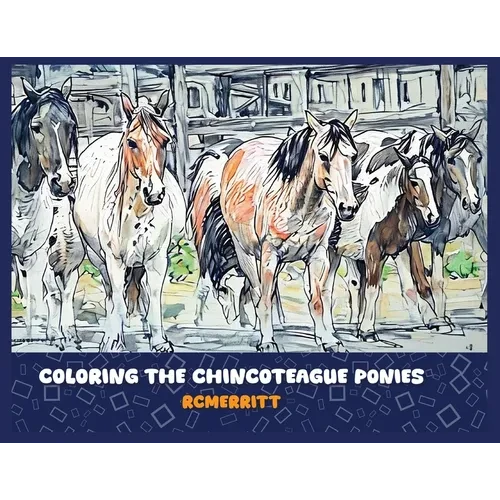 Coloring the Chincoteague Ponies - Paperback