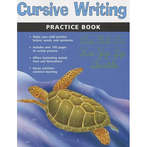 Cursive Writing Practice Book (Flash Kids Harcourt Family Learning) - Paperback