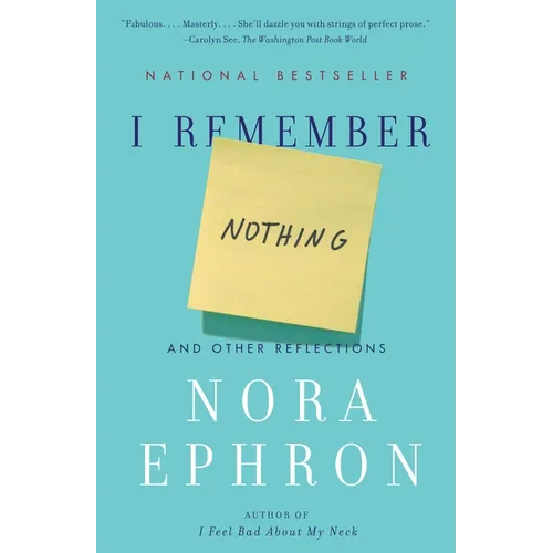 I Remember Nothing: And Other Reflections